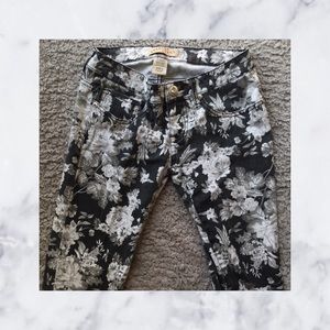 Floral Skinny Jeans